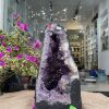 Hốc Thạch Anh Tím - Amethyst Geode (T108), KT: 31.5x16CM, KL: 6.42KG