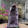 Hốc Thạch Anh Tím - Amethyst Geode (T110), KT: 32.5x13.5CM, KL: 5.6KG