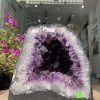 Hốc Thạch Anh Tím - Amethyst Geode (T116), KT: 17x25.5CM, KL: 13.2KG