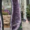 Hốc Thạch Anh Tím - Amethyst Geode (T119), KT: 73x22CM, KL: 26KG