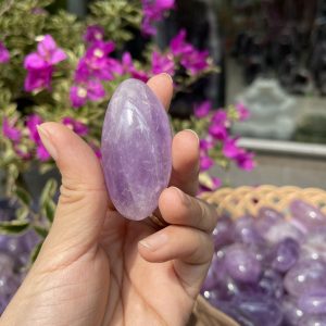Palm Amethyst - Thạch Anh Tím dạng viên