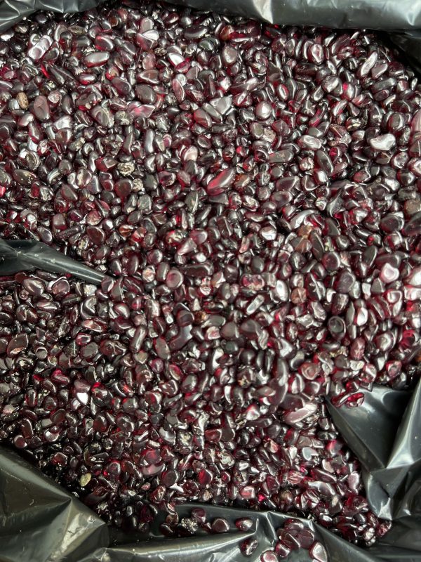 Đá vụn Ngọc Hồng Lựu - Garnet Gravel (100 Gram) | Đá vụn phong thủy