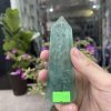 Trụ Fluorite Xanh - Green Fluorite Point, KT: 12.5X4.5CM, KL: 0.33KG (TF133)
