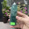 Trụ Fluorite Xanh - Green Fluorite Point, KT: 12.8X4.3CM, KL: 0.304KG (TF131)