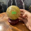 Bi cầu Thạch Anh Vàng - Citrine Sphere (BV43), ĐK: 8.7CM, KL: 0.938KG