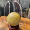 Bi cầu Thạch Anh Vàng - Citrine Sphere (BV41), ĐK: 8.5CM, KL: 0.95KG