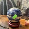 Bi cầu Đá Thiên Thanh - Lapis Lazuli Sphere (BX05), ĐK: 8.5CM, KL: 1.03KG