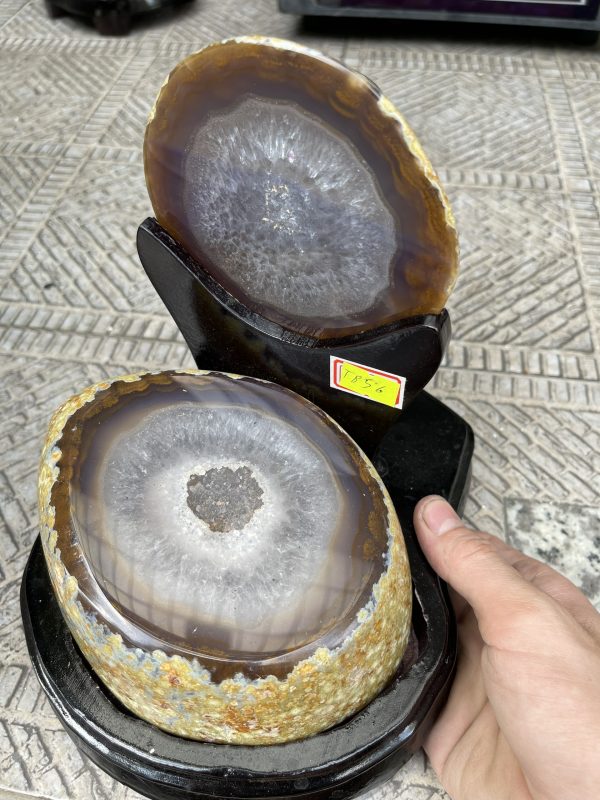 BÁT TỤ BẢO MÃ NÃO – BÁT TỤ LỘC (TB56), KT: 20×18 CM, KL: 2.366 KG