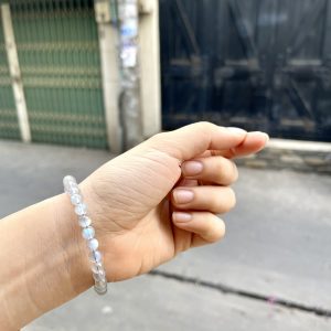 Vòng tay đá phong thủy size 6mm, 28-30 hạt, loại vòng đơn