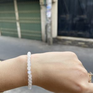 Vòng tay đá phong thủy size 6mm, 28-30 hạt, loại vòng đơn