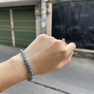 Vòng tay đá phong thủy size 6mm, 28-30 hạt, loại vòng đơn