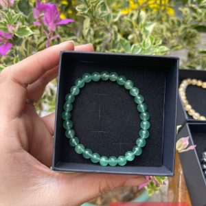 Vòng tay đá phong thủy size 6mm, 28-30 hạt, loại vòng đơn