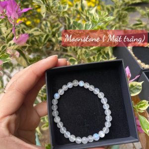 Vòng tay đá phong thủy size 6mm, 28-30 hạt, loại vòng đơn