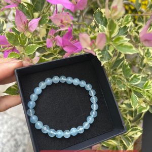 Vòng tay đá phong thủy size 6mm, 28-30 hạt, loại vòng đơn