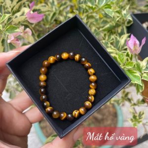 Vòng tay đá phong thủy size 6mm, 28-30 hạt, loại vòng đơn