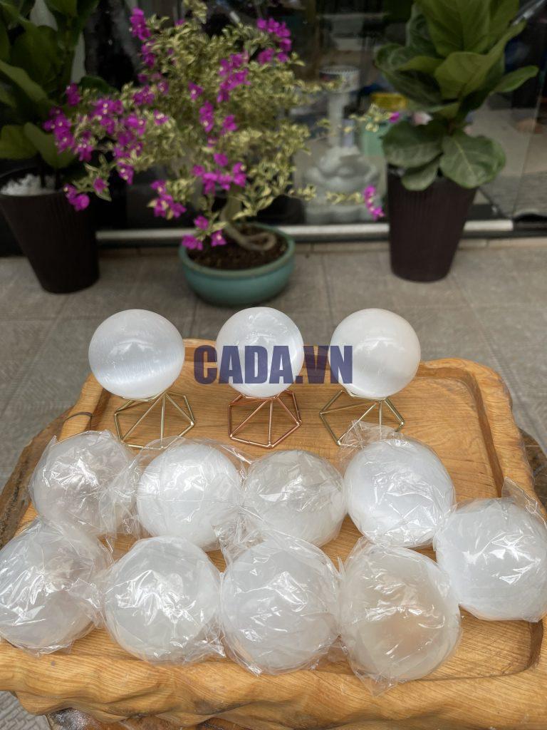 Bi cầu đá SELENITE - Selenite Sphere