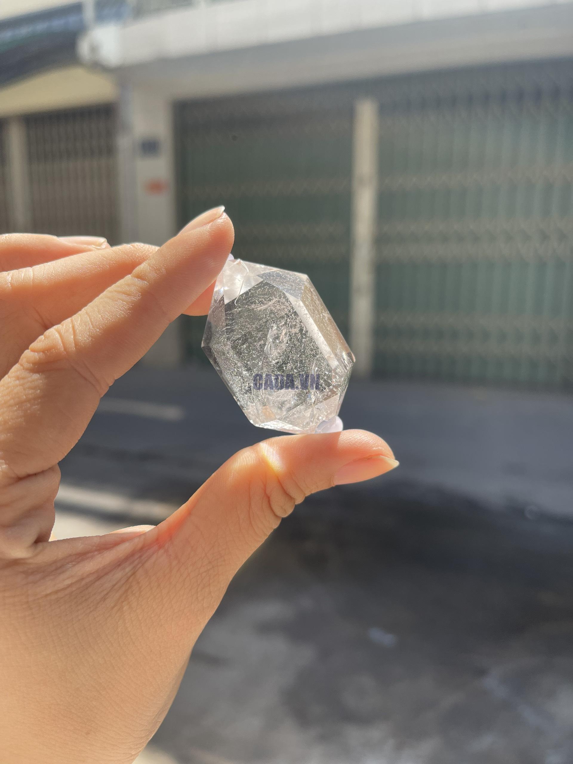 Thạch Anh Trắng trong 2 đầu - Clear Quartz double point