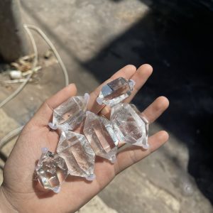Thạch Anh Trắng trong 2 đầu - Clear Quartz double point 