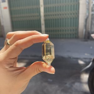 Thạch Anh Vàng 2 đầu - Citrine double point