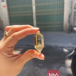 Thạch Anh Vàng 2 đầu - Citrine double point
