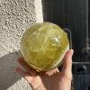 Bi cầu Thạch Anh Vàng – Citrine Sphere (BV45), KL: 3.114KG