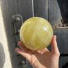 Bi cầu Thạch Anh Vàng – Citrine Sphere (BV46), KL: 2.75KG