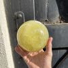 Bi cầu Thạch Anh Vàng – Citrine Sphere (BV47), KL: 2.41KG