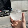 Bi cầu Thạch Anh Trắng – Clear Quartz Sphere (TAT16), KL: 1.046KG