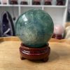 Bi cầu Fluorite Xanh - Green Fluorite Sphere (BX43), ĐK: 9 CM, KL: 1.12 KG