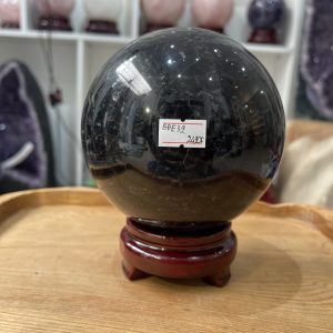 Bi cầu Thạch Anh Đen - Black Quartz Sphere (BĐE32), KL: 2,42 KG