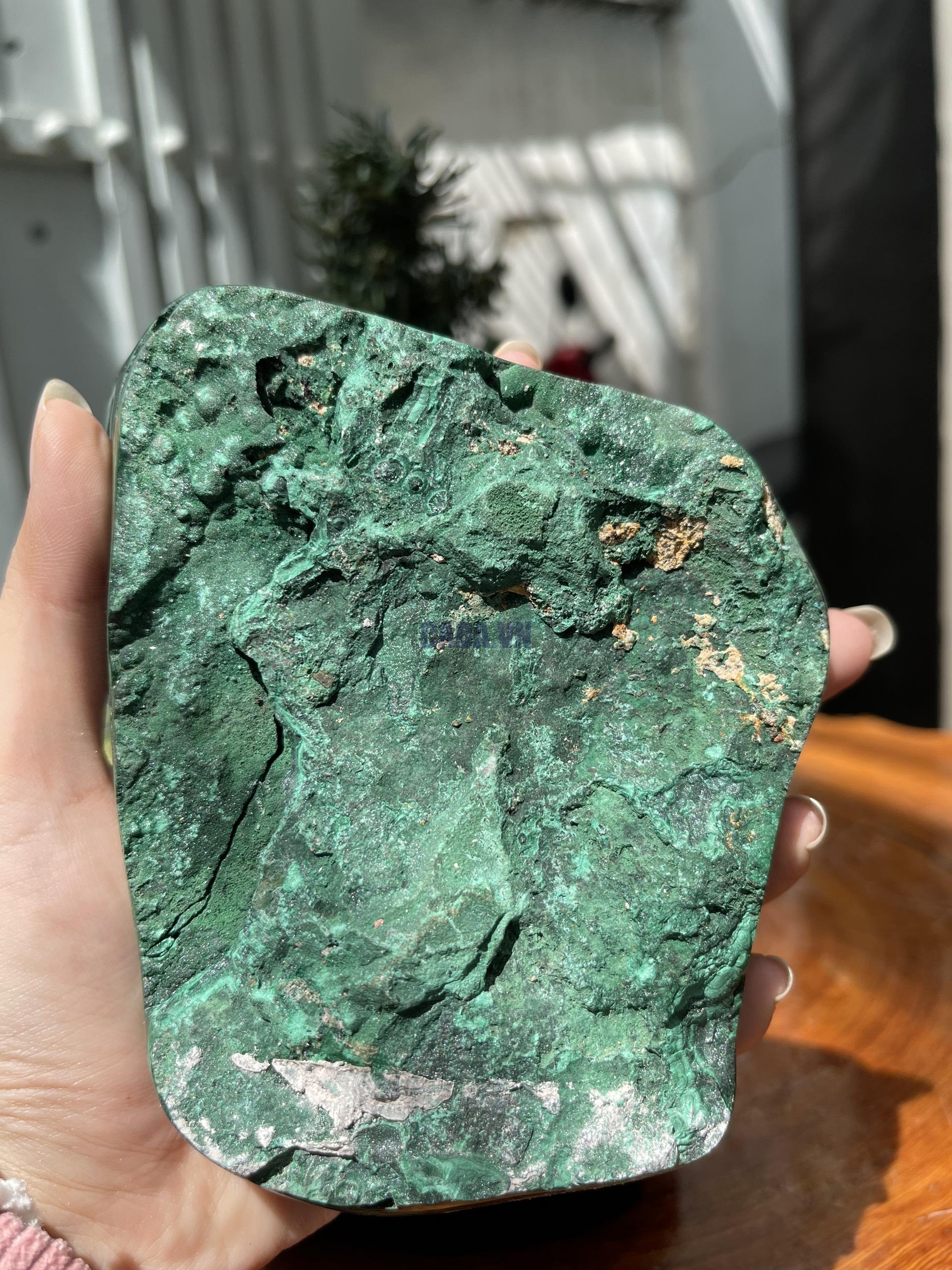 ĐÁ LÔNG CÔNG – ĐÁ KHỔNG TƯỚC – MALACHITE (LC21)