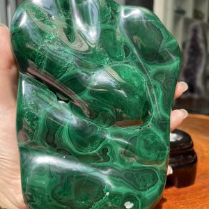 ĐÁ LÔNG CÔNG – ĐÁ KHỔNG TƯỚC – MALACHITE (LC22)