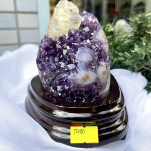 HỐC THẠCH ANH TÍM NHỎ – SMALL AMETHYST GEODE TU80