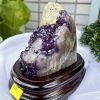 HỐC THẠCH ANH TÍM NHỎ – SMALL AMETHYST GEODE TU80