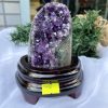 HỐC THẠCH ANH TÍM NHỎ – SMALL AMETHYST GEODE TU81
