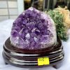 HỐC THẠCH ANH TÍM NHỎ – SMALL AMETHYST GEODE TU98