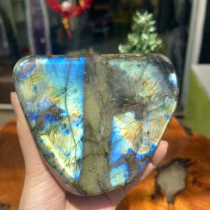 ĐÁ XÀ CỪ Labradorite – KT 11.5x9 cm, KL 1.156kg (XC117)