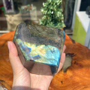 ĐÁ XÀ CỪ Labradorite – KT 11.5x9 cm, KL 1.156kg (XC117)
