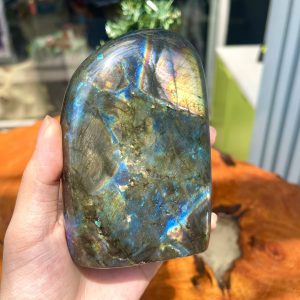ĐÁ XÀ CỪ Labradorite – KT 11x8 cm, KL 0.646 kg (XC125)