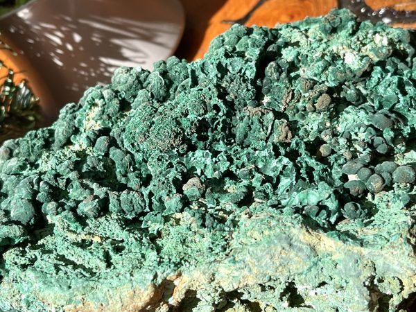 MALACHITE RAW - ĐÁ LÔNG CÔNG THÔ – ĐÁ KHỔNG TƯỚC THÔ (TLC7)