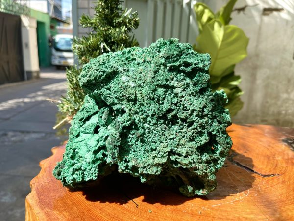 MALACHITE RAW - ĐÁ LÔNG CÔNG THÔ – ĐÁ KHỔNG TƯỚC THÔ (TLC3)