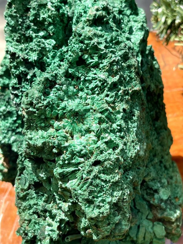 MALACHITE RAW - ĐÁ LÔNG CÔNG THÔ – ĐÁ KHỔNG TƯỚC THÔ (TLC3)