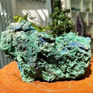 MALACHITE RAW - ĐÁ LÔNG CÔNG THÔ – ĐÁ KHỔNG TƯỚC THÔ (TLC5)