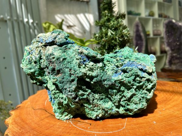 MALACHITE RAW - ĐÁ LÔNG CÔNG THÔ – ĐÁ KHỔNG TƯỚC THÔ (TLC5)