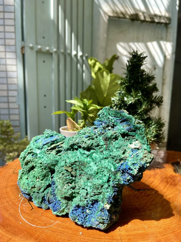 MALACHITE RAW - ĐÁ LÔNG CÔNG THÔ – ĐÁ KHỔNG TƯỚC THÔ (TLC5)