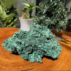 MALACHITE RAW - ĐÁ LÔNG CÔNG THÔ – ĐÁ KHỔNG TƯỚC THÔ (TLC6)