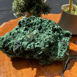 MALACHITE RAW - ĐÁ LÔNG CÔNG THÔ – ĐÁ KHỔNG TƯỚC THÔ (TLC6)