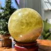 Bi cầu Thạch Anh Vàng – Citrine Sphere (BV51)