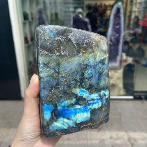 ĐÁ XÀ CỪ Labradorite – KT 15*10 cm, KL 1,934 kg (XC131)