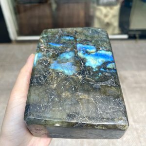 ĐÁ XÀ CỪ Labradorite – KT 15*10 cm, KL 1,934 kg (XC131)